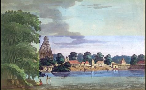 Tanjore temple by Capt. Trapaud - 1788.