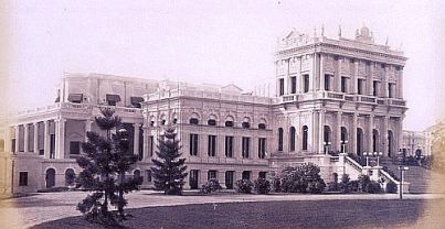 Calcutta Belvedere, Calcutta. The Lieut Governor of Bengal's official residence - 1878