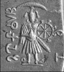 Krishna coin 180 BCE