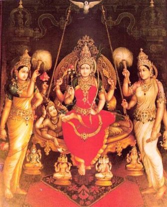 Sri Raja-Rajeshwari by Shipi Sri Siddalingaswamy of Mysore